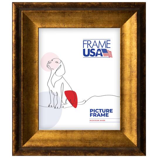 Frame USA Verona Wide Bronze Single Image Picture Frame